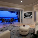 living area with indoor outdoor seating